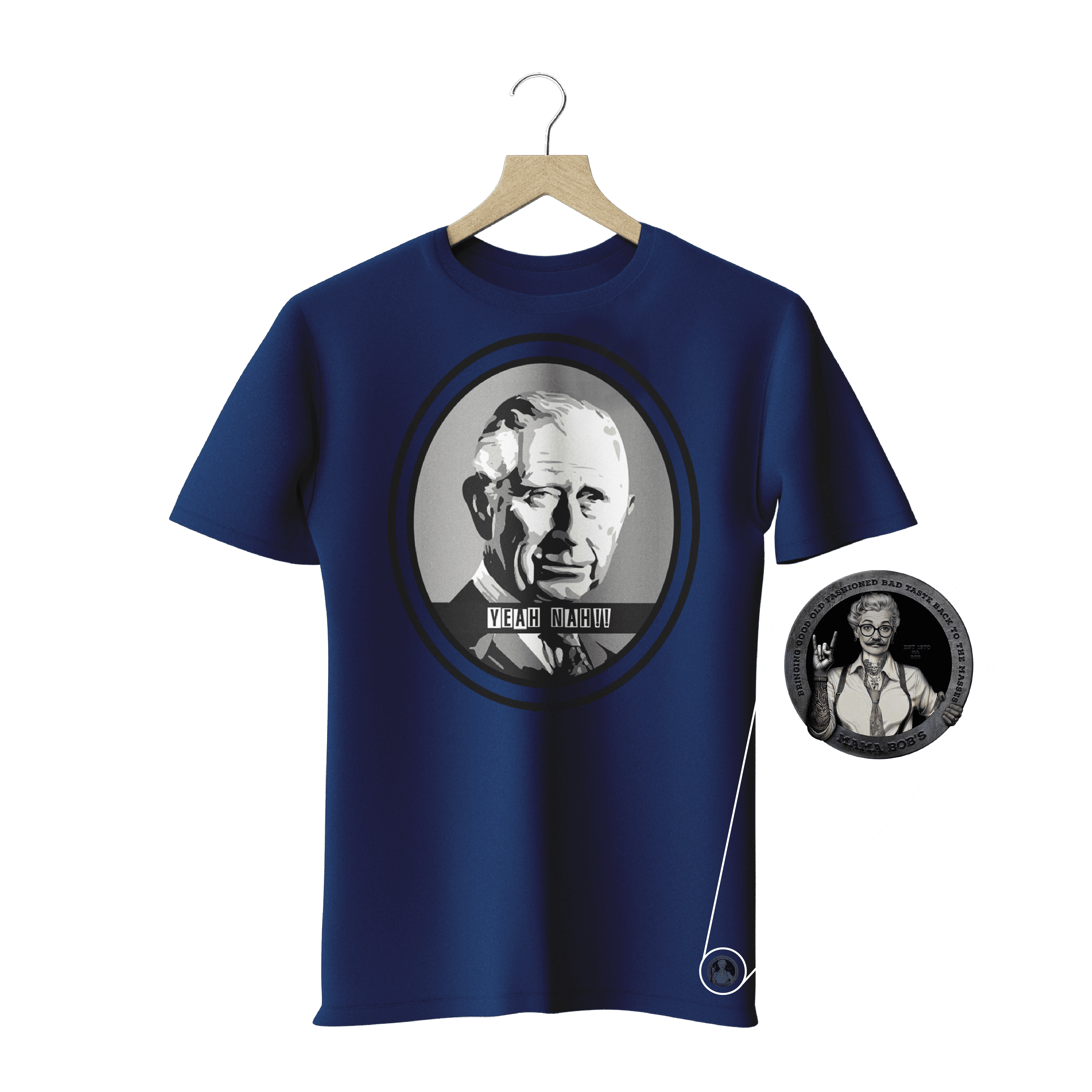 Navy Blue T-shirt front